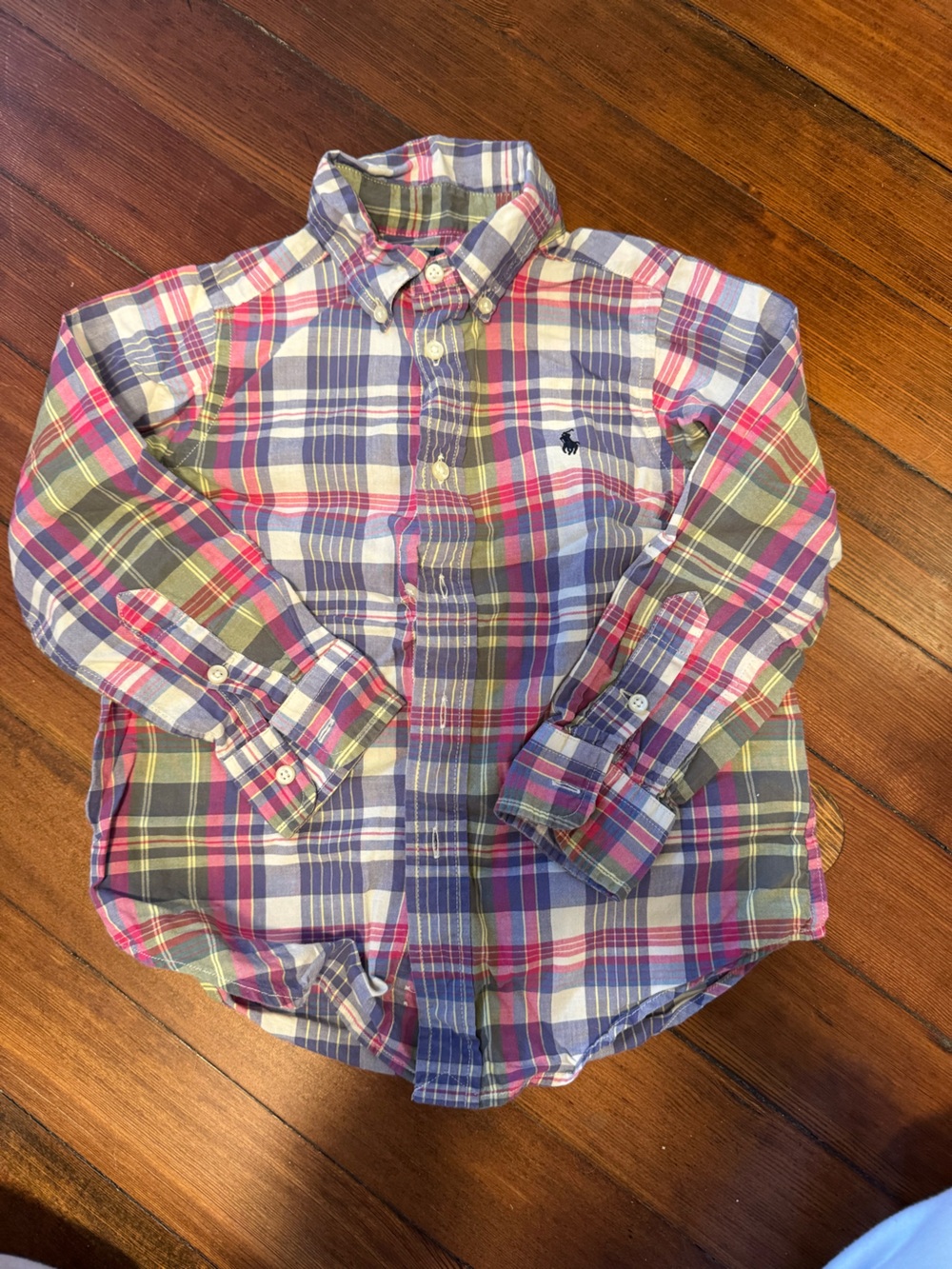 Ralph Lauren Plaid Button-Down Shirt